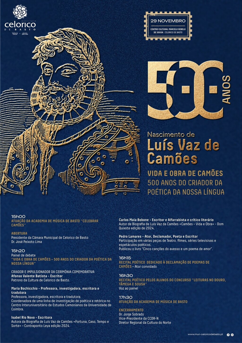 500 anos do Nascimento de Camões - Celorico de Basto 