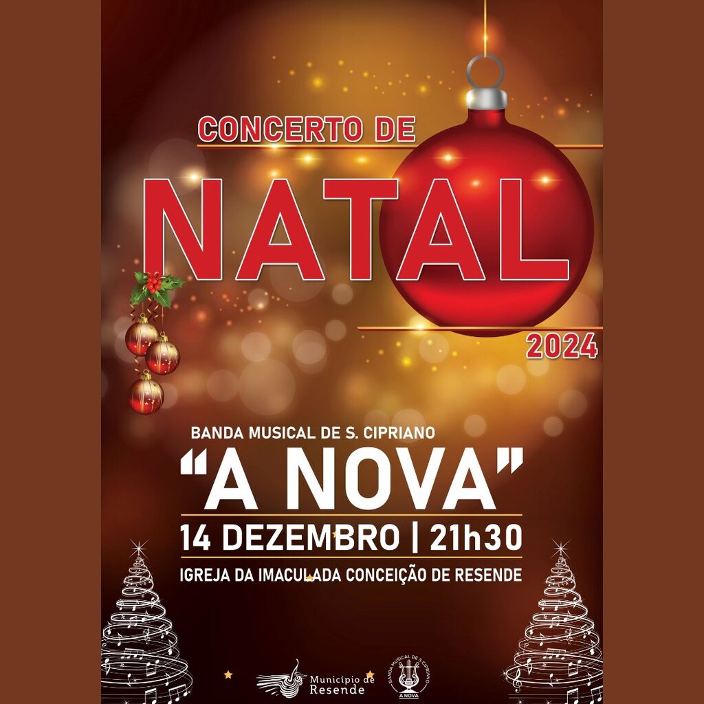  Concerto de Natal pela Banda Musical de S. Cipriano “A Nova” - Resende