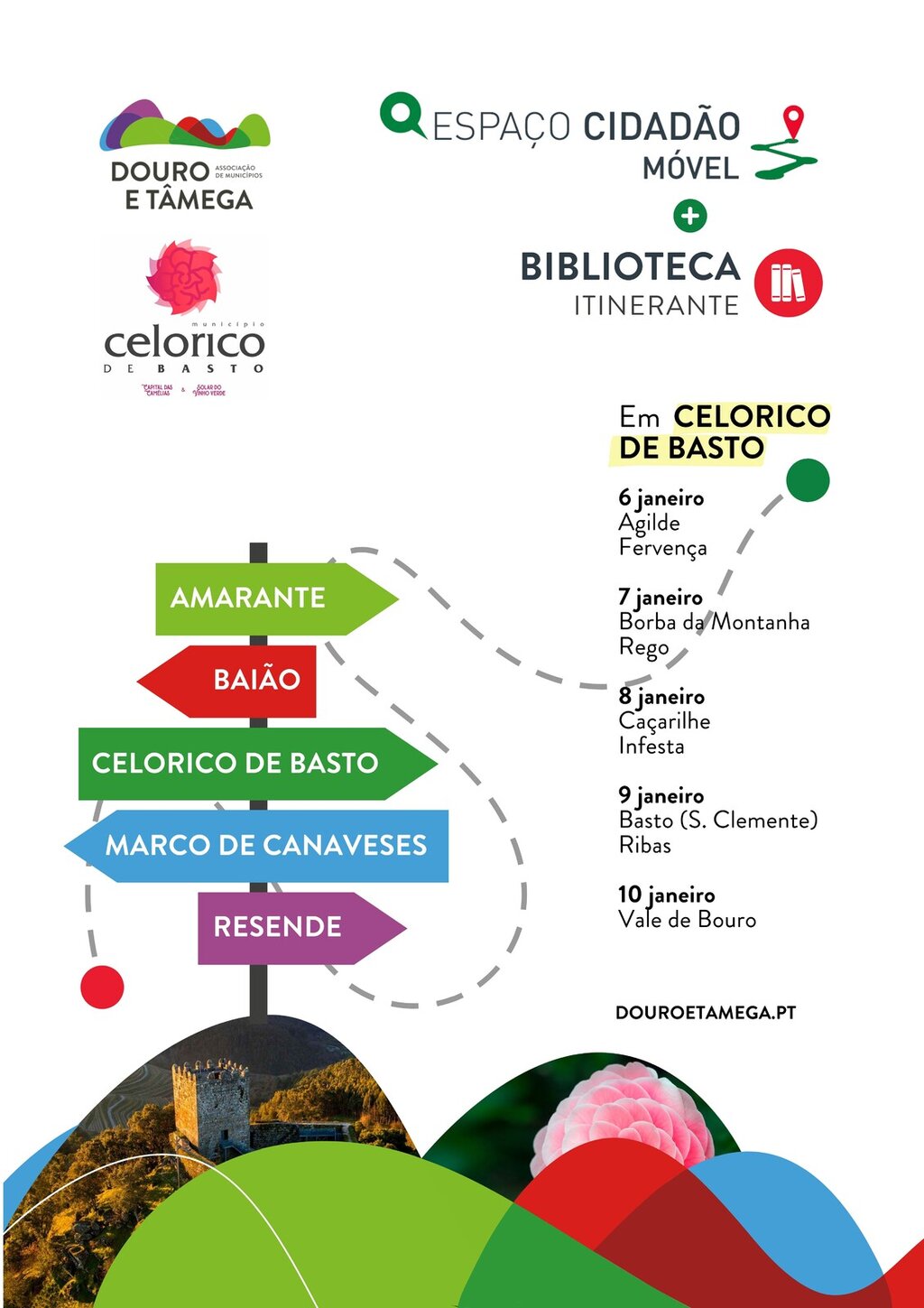 AMDT disponibiliza Espaço Cidadão Móvel e Biblioteca Itinerante aos cidadãos do Douro e Tâmega