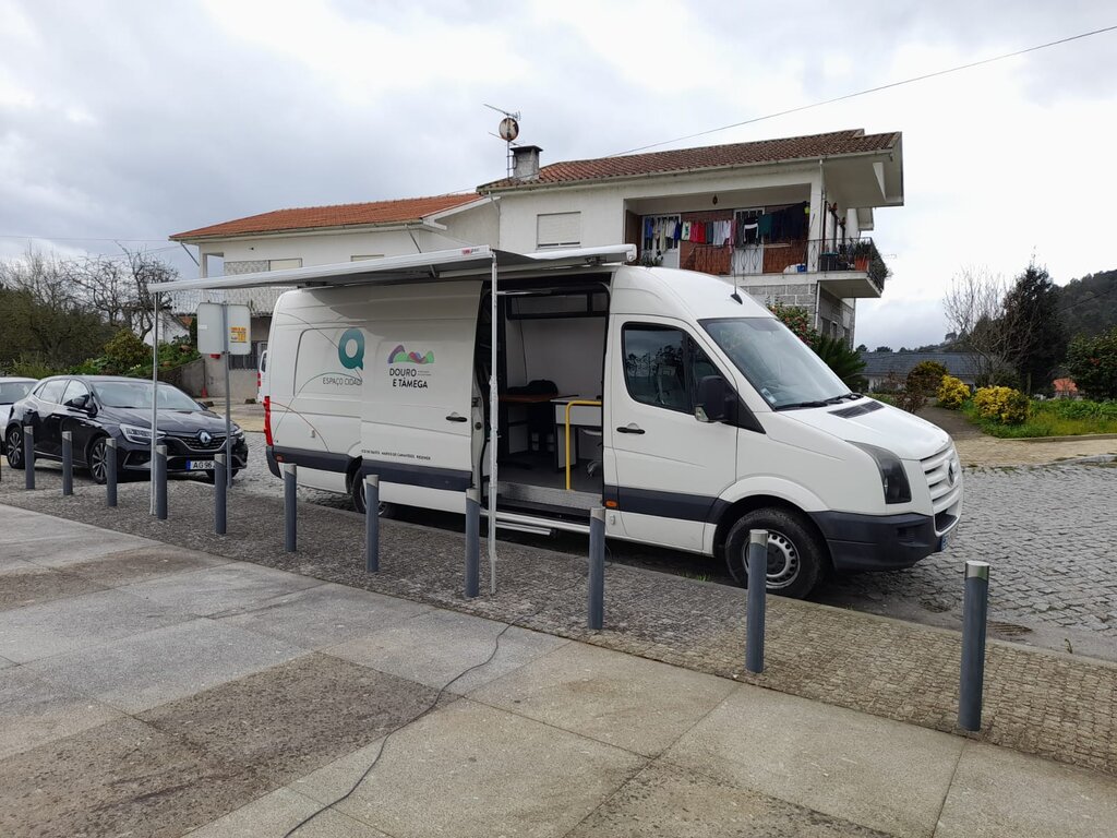 Percurso do Espaço Cidadão Móvel e Biblioteca Itinerante - Baião