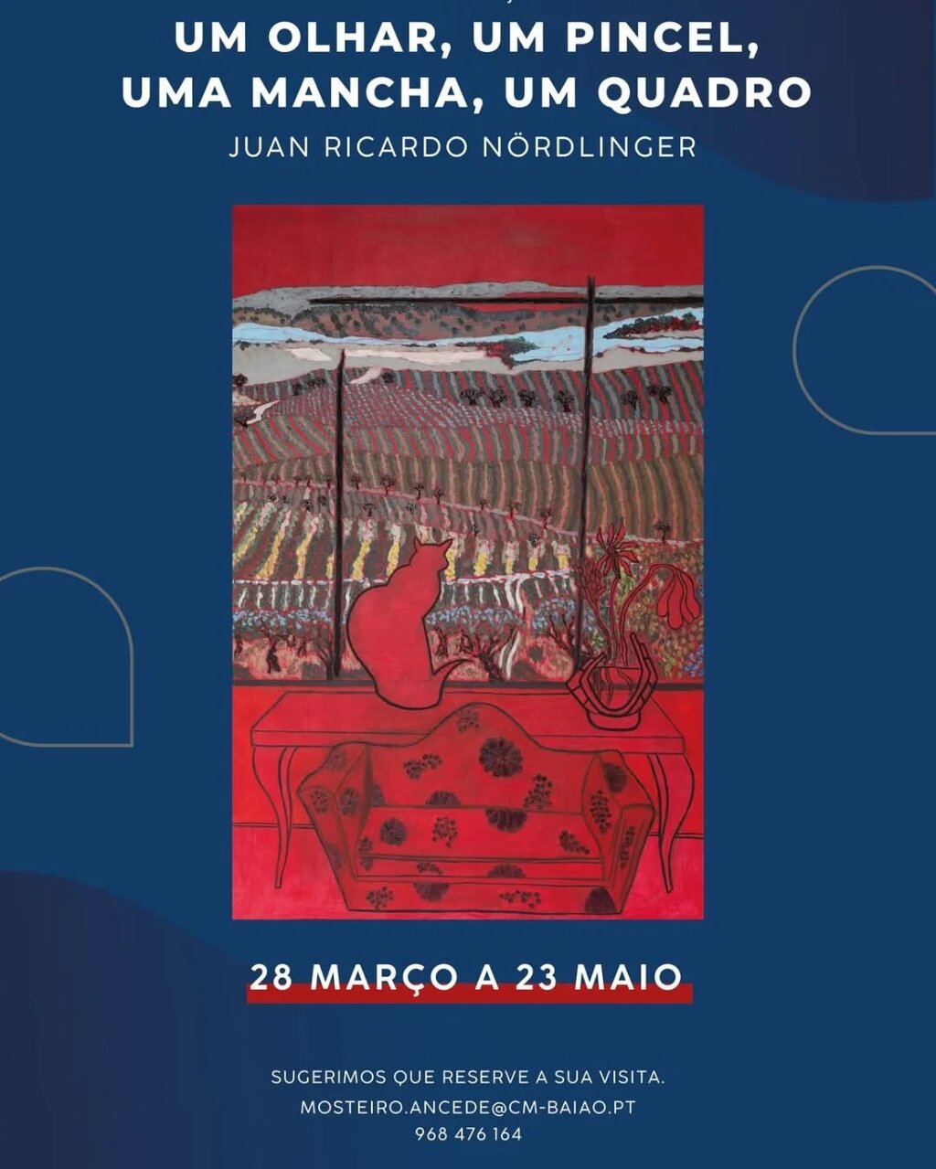 Exposição “UM OLHAR, UM PINCEL, UMA MANCHA, UM QUADRO”- Baião