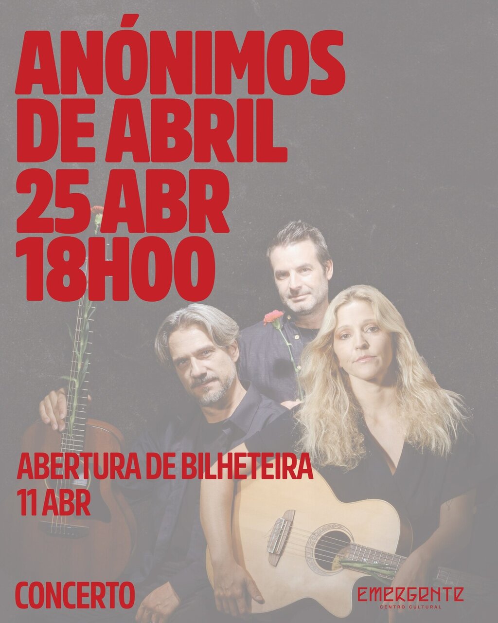 Concerto Anónimos de Abril - Marco de Canaveses