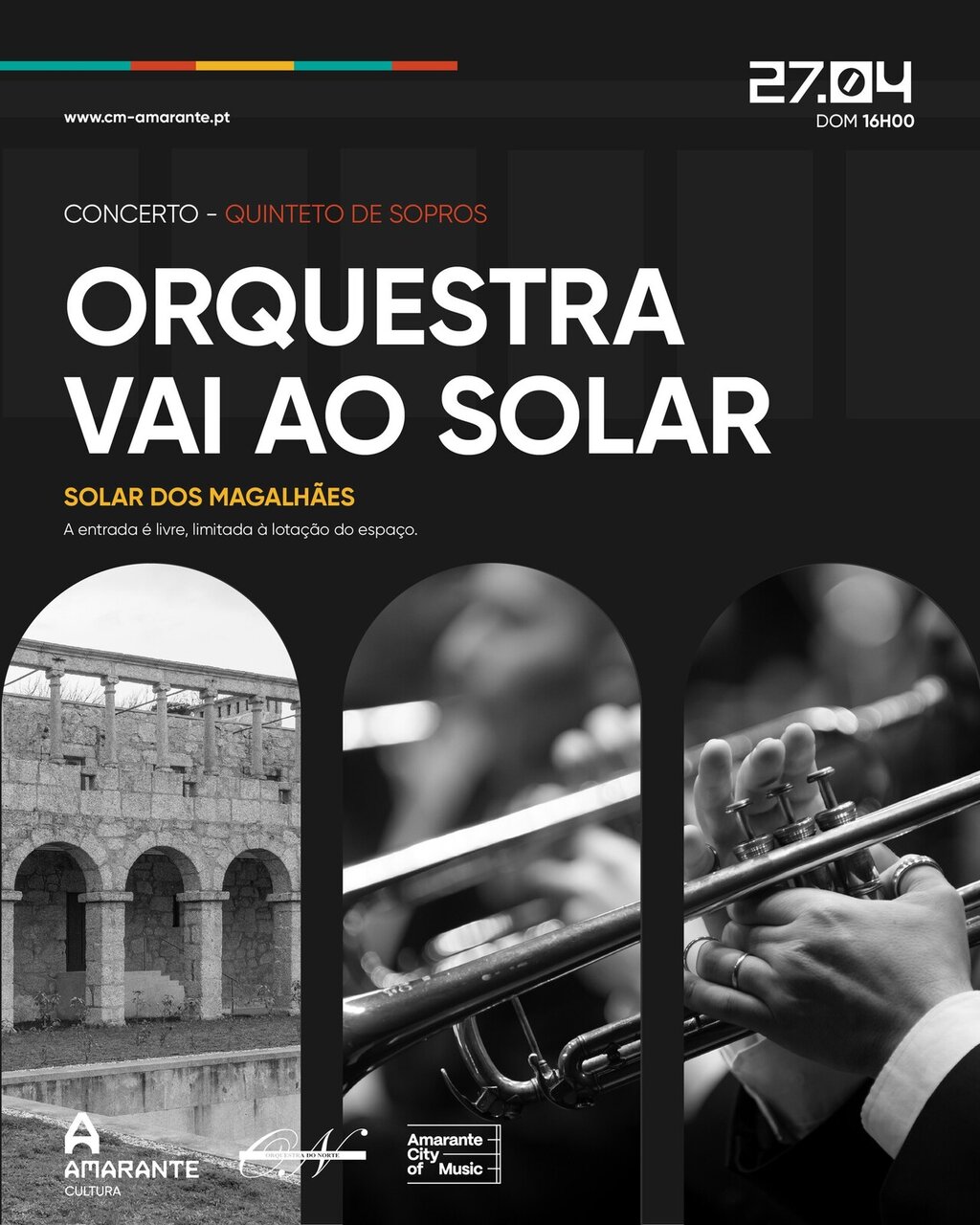 Orquestra vai ao solar - Amarante