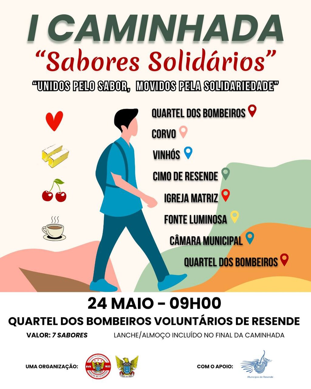 Caminhada "Sabores Solidários" - Resende