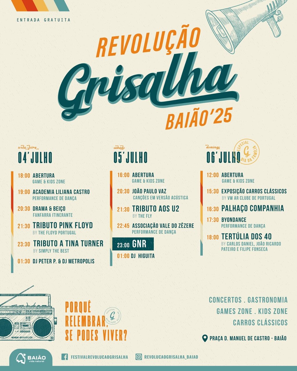Revolução Grisalha - Baião