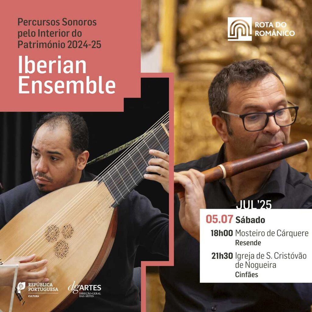 Concerto Iberian Ensemble em Santa Maria de Cárquere - Resende
