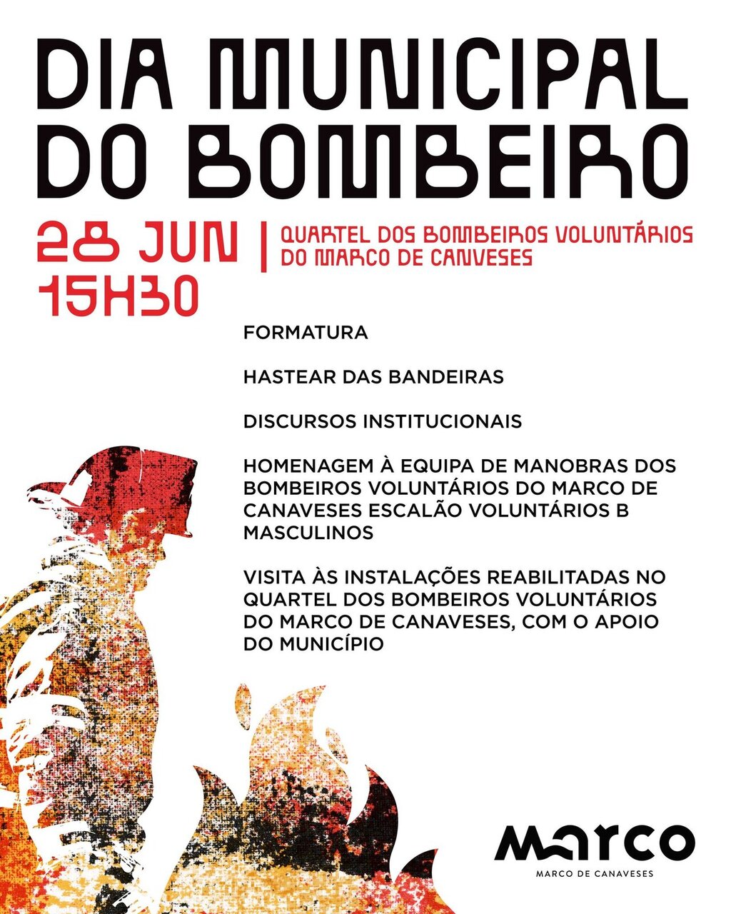 Dia Municipal do Bombeiro - Marco de Canaveses