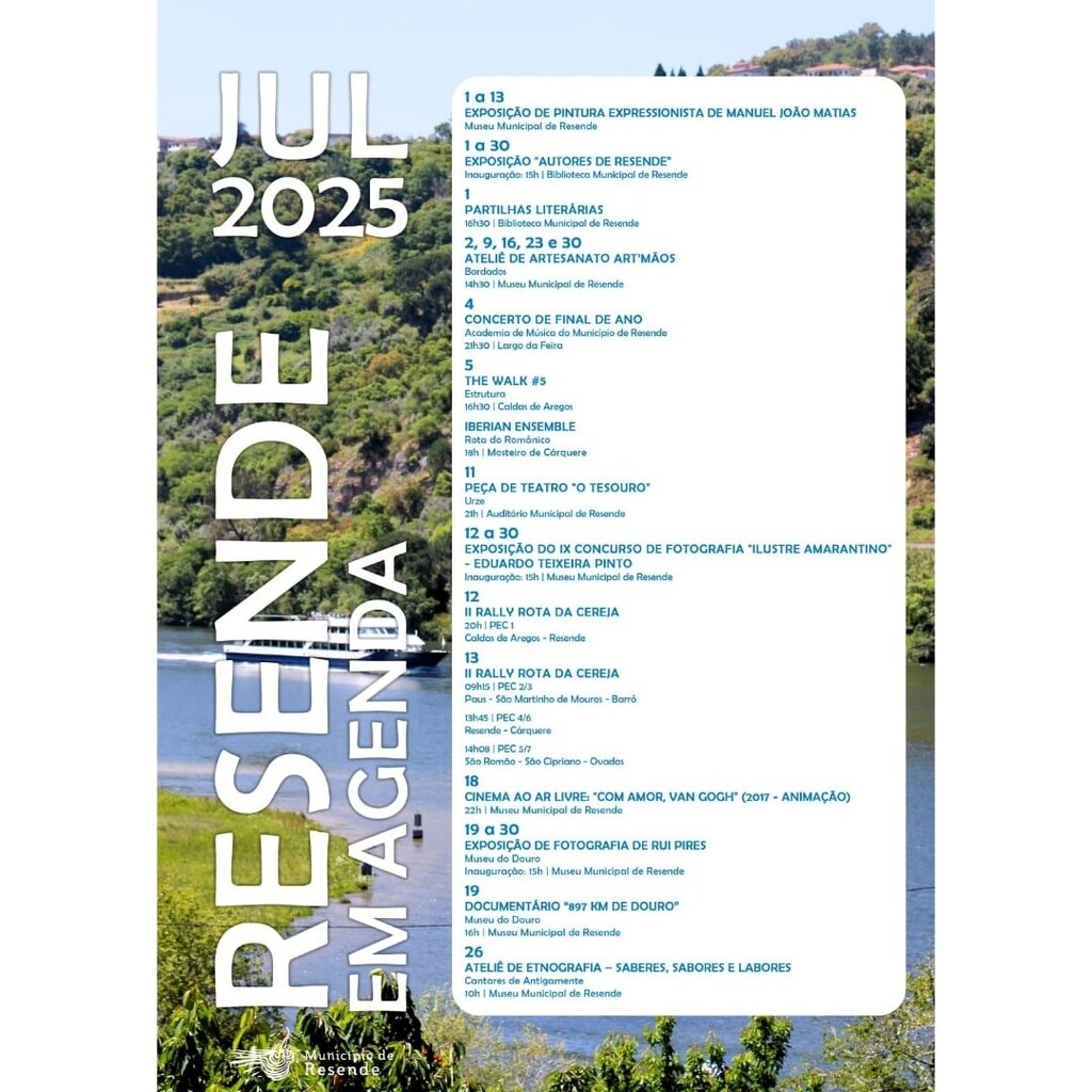 Agenda Julho - Resende
