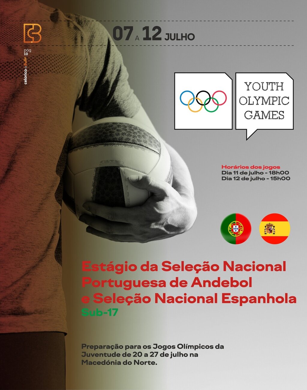 Estágio da Seleção Nacional de Andebol - Celorico de Basto