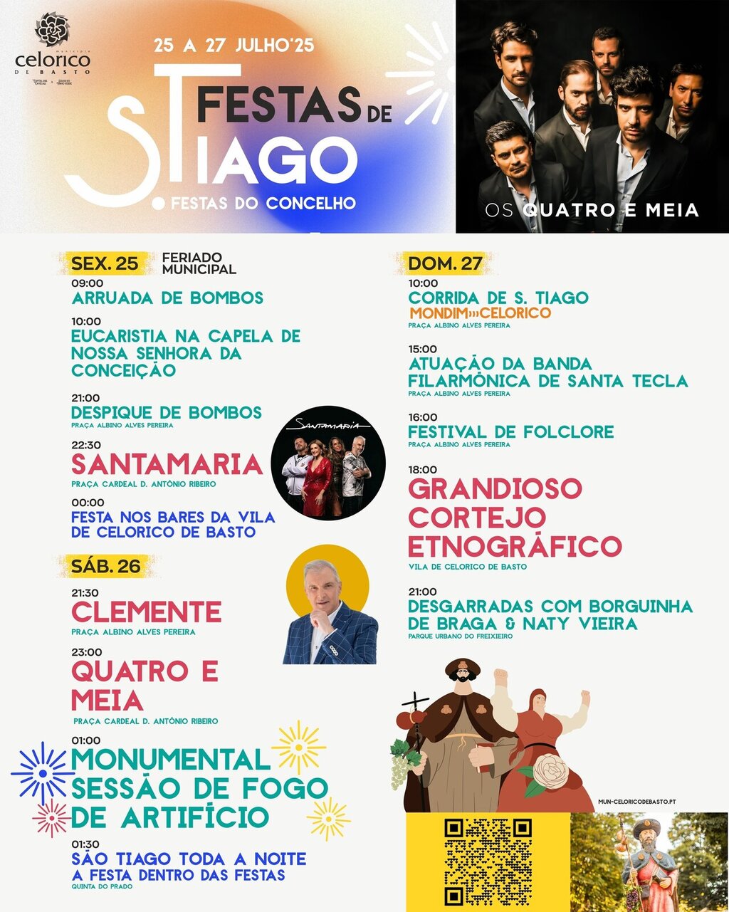 Festas do concelho, S. Tiago - Celorico de Basto