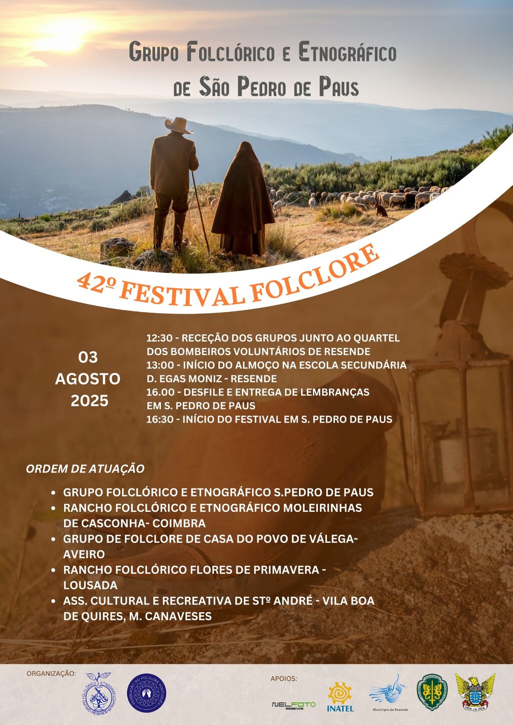 42º FESTIVAL DE FOLCLORE| Grupo Folclórico e Etnográfico S. Pedro de Paus - Resende