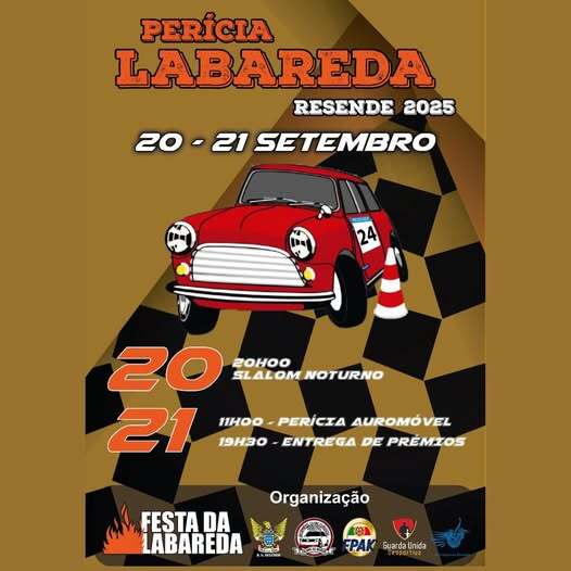 Perícia Automóvel-Festa da Labareda 2025 - Resende
