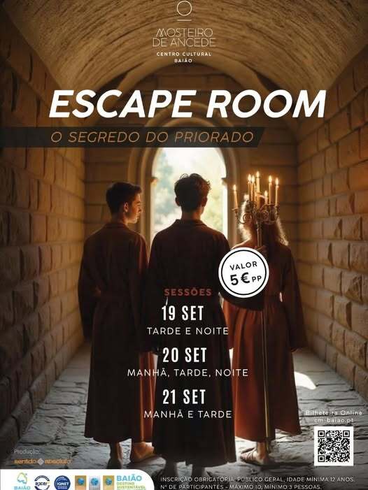 Escape Room - O Segredo do Priorado - Baião