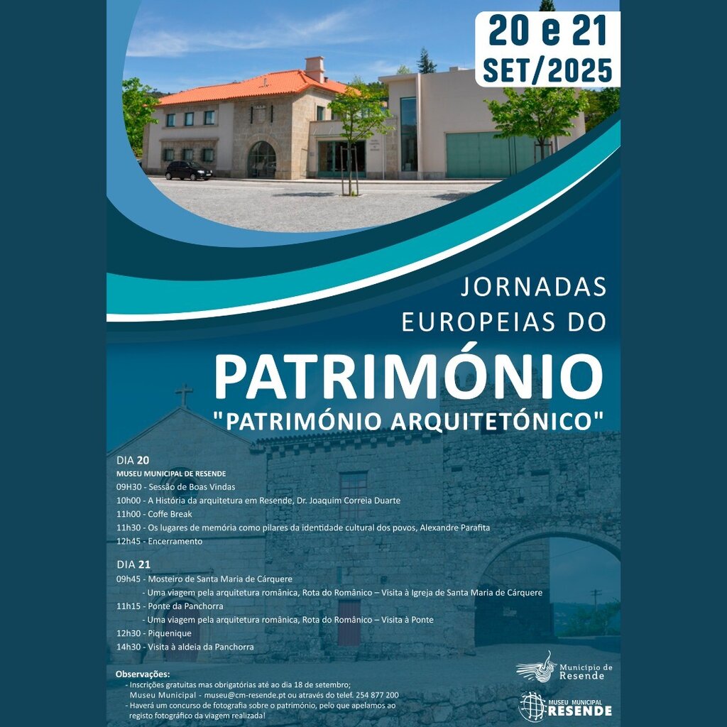 Jornadas Europeias do Património 2025 - Resende
