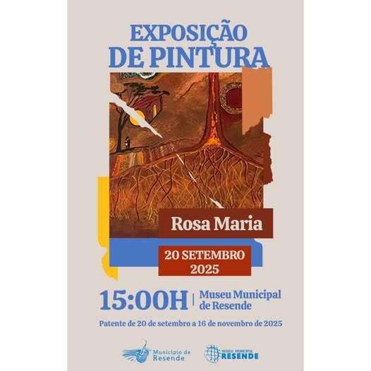 Exposição de Pintura de Rosa Maria - Resende