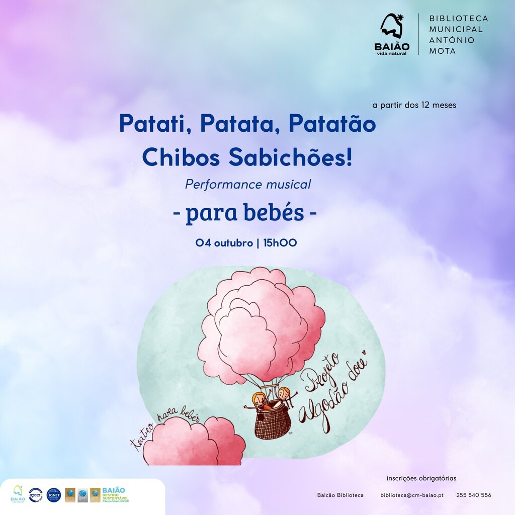 Patati, Patata, Patatão – Chibos Sabichões! - Baião