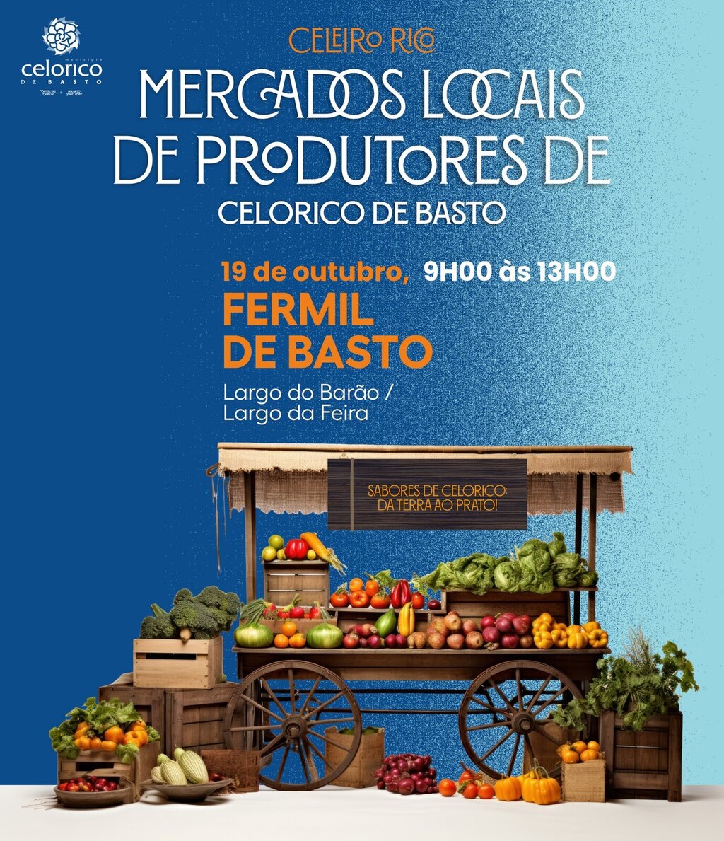 Mercado local dos produtores de Celorico de Basto