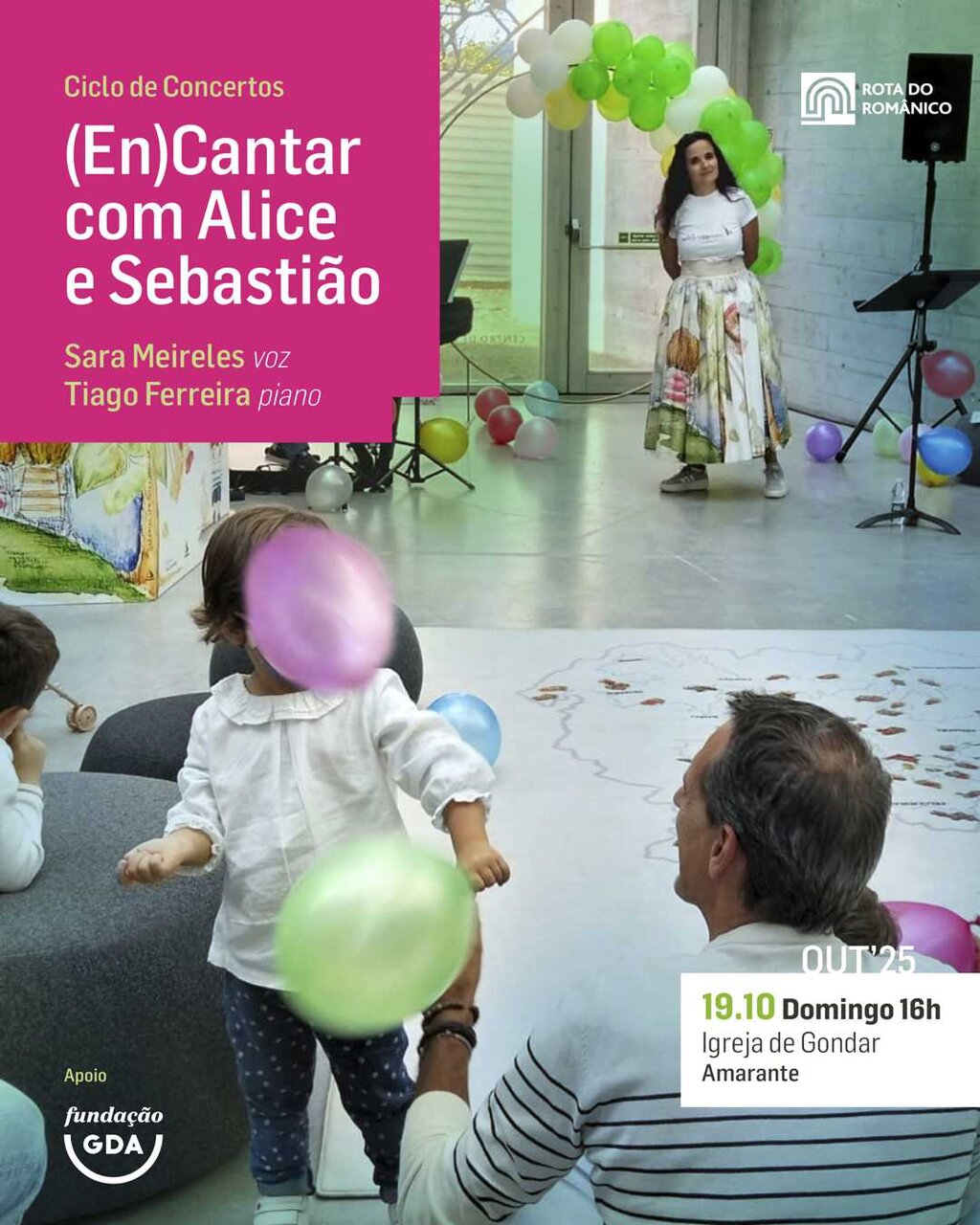 (En)Cantar com Alice e Sebastião na Igreja de Gondar - Amarante