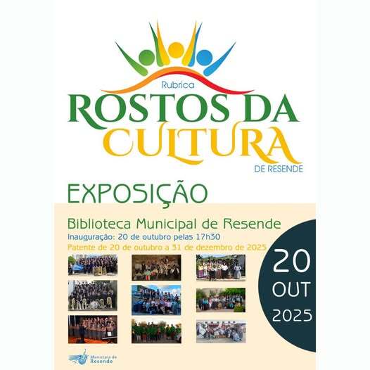 Exposição "Rostos da Cultura" - Resende