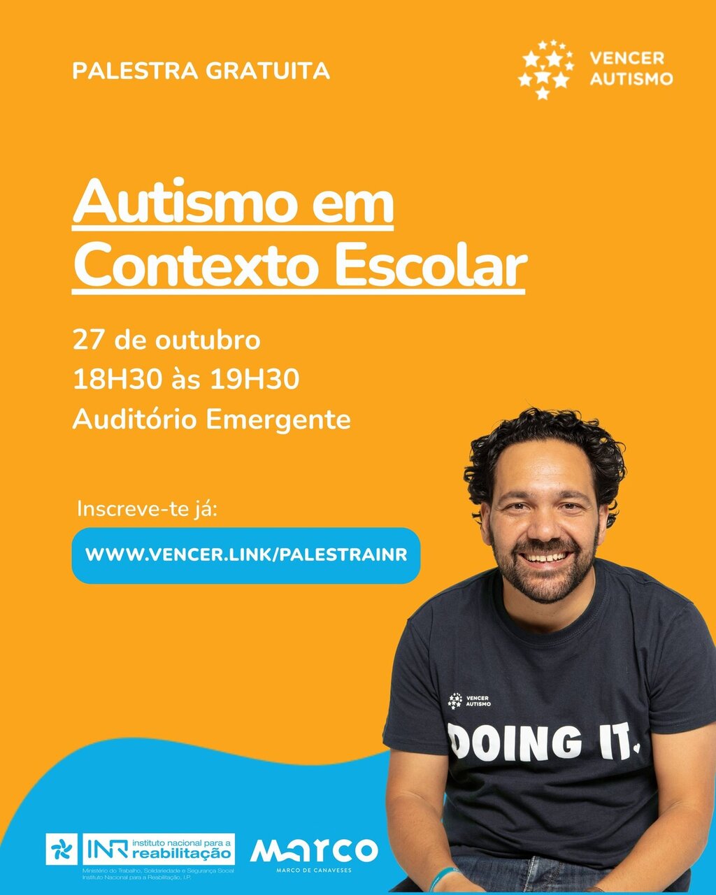 Palestra: "Autismo em contexto escolar"- Marco de Canaveses